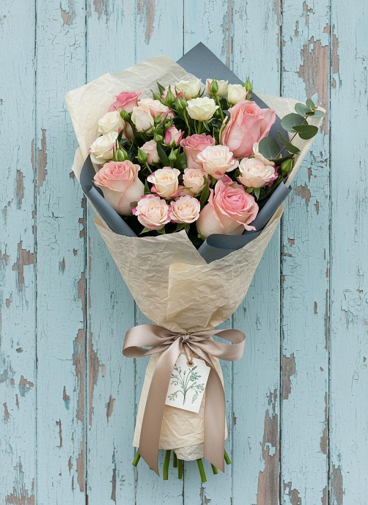 Букет цветов из: Розы в Эдельбае