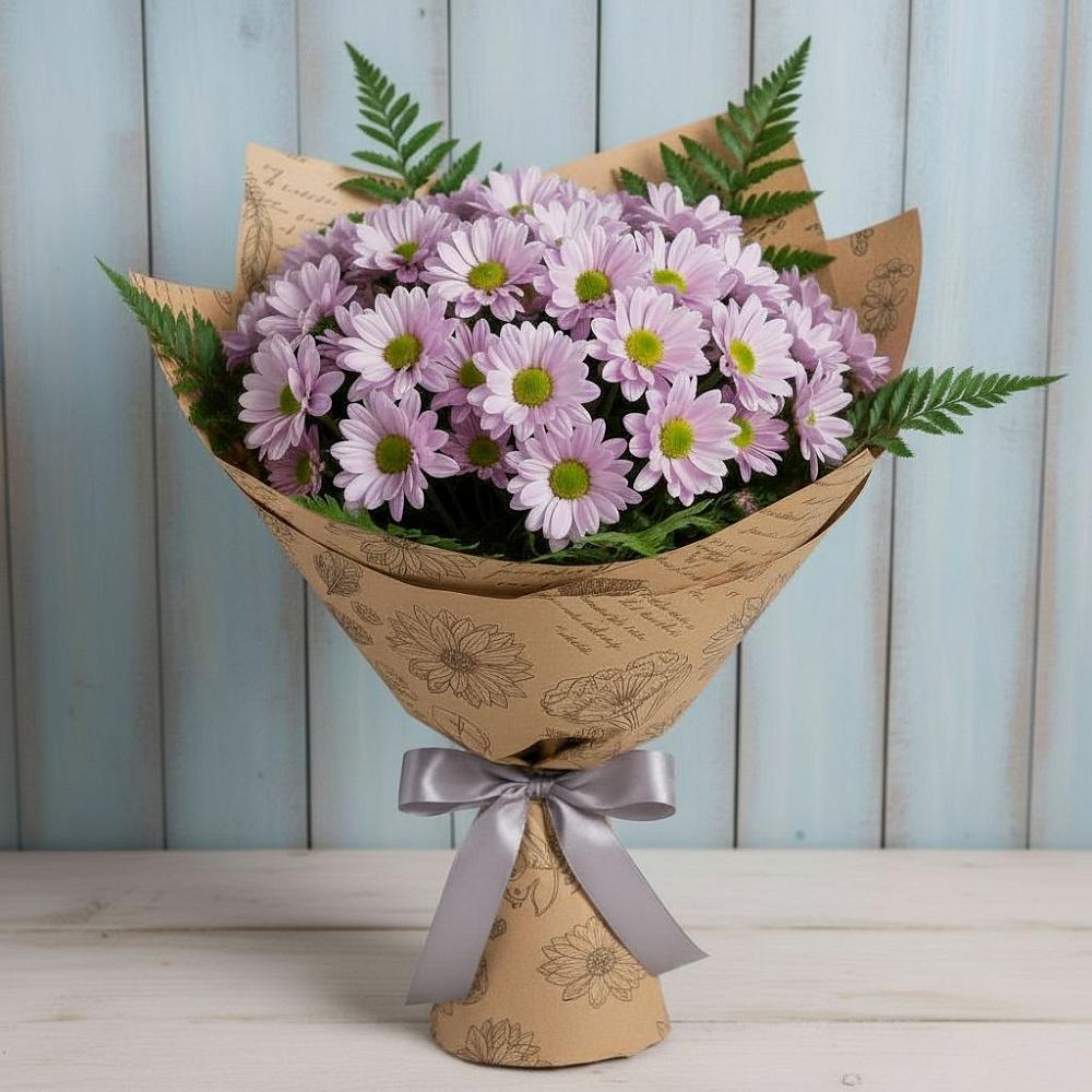 Букет цветов из: Хризантемы в Эдельбае