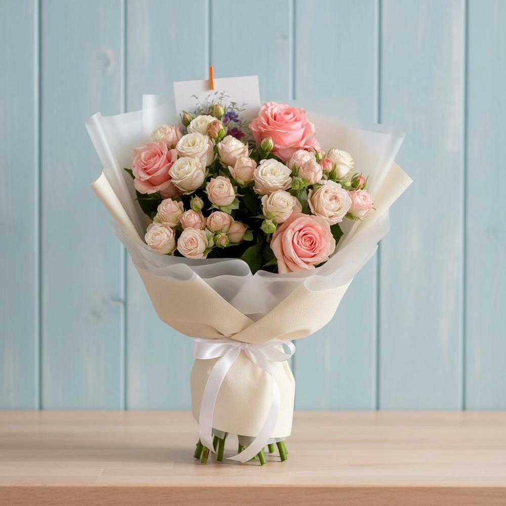 Букет цветов из: Розы в Эдельбае