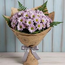 Букет цветов из:  Хризантемы #REPLACE_PRED# Эдельбае
