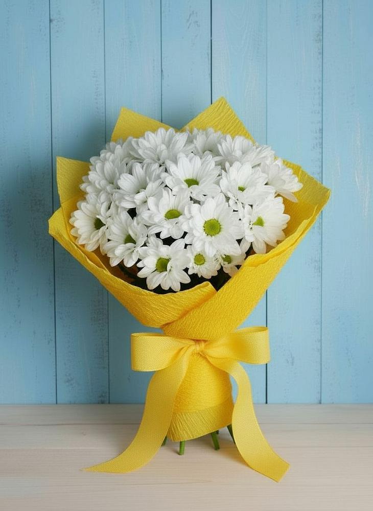 Букет цветов из: Хризантемы в Эдельбае