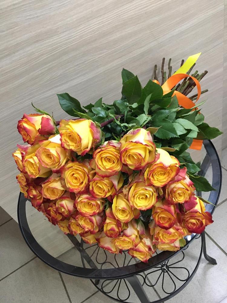 Букет Желтые розы в Эдельбае