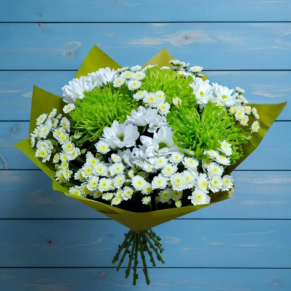 Букет цветов из: Хризантемы в Эдельбае