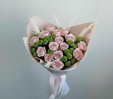 Букет цветов из:  Розы и Хризантемы в Эдельбае