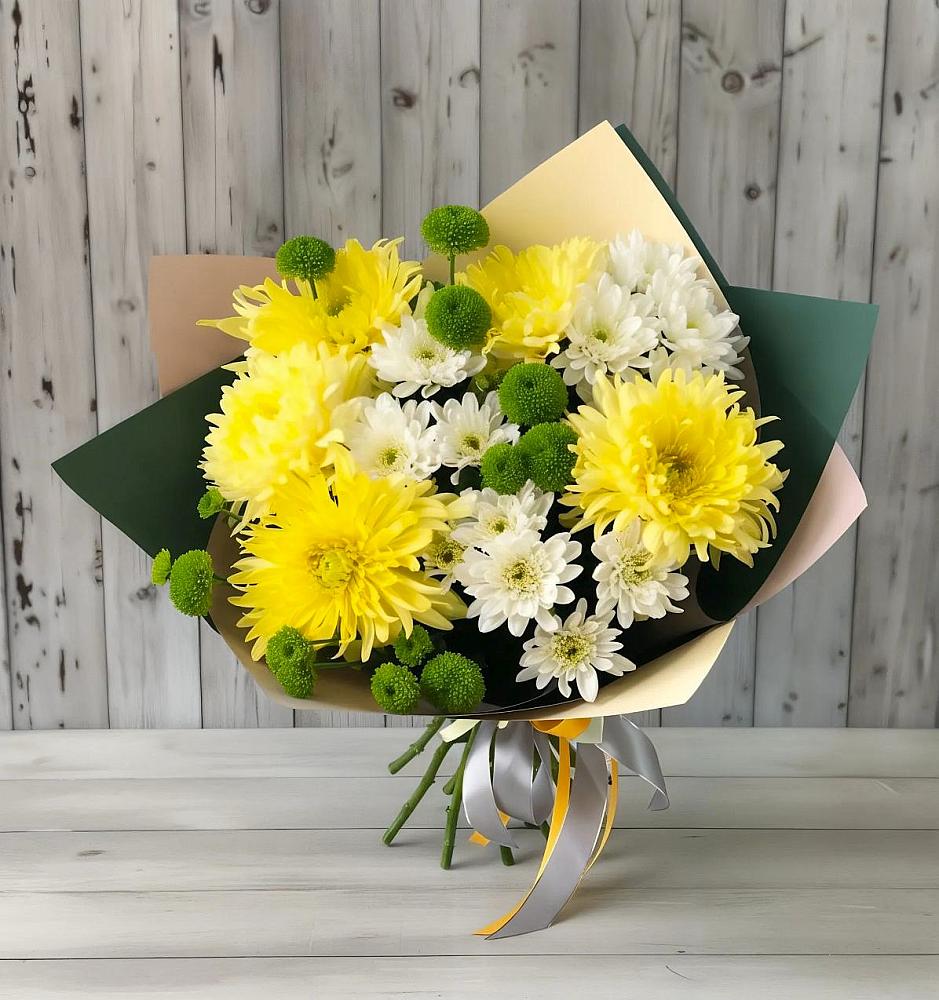 Букет цветов из: Хризантемы в Эдельбае