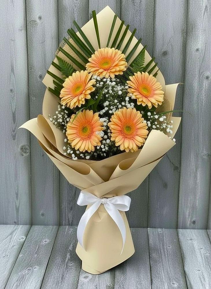 Букет цветов из: Герберы в Эдельбае