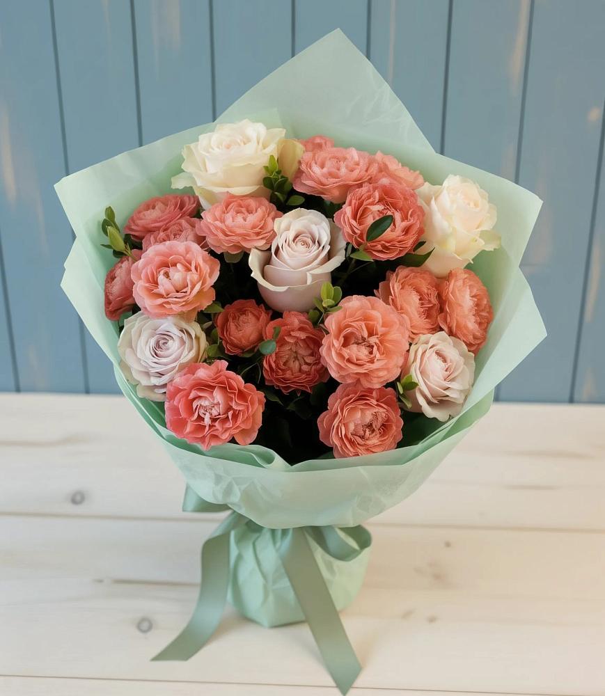 Букет цветов из: Розы в Эдельбае