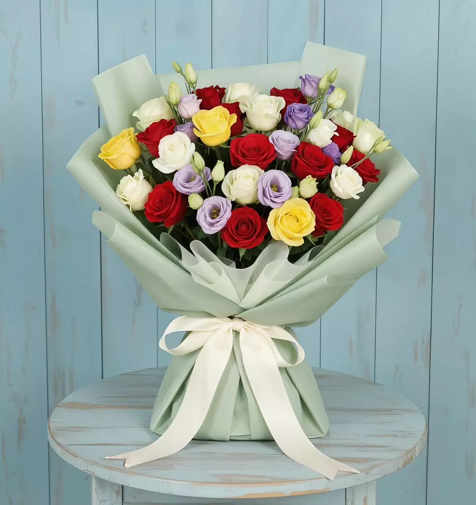 Букет цветов из: Розы в Эдельбае