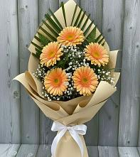 Букет цветов из:  Герберы в Эдельбае