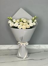 Букет цветов из:  Розы и Лизиантусы в Эдельбае